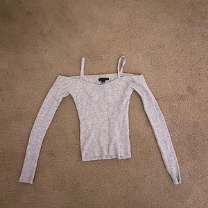 American Eagle Knit Off the Shoulder shirt